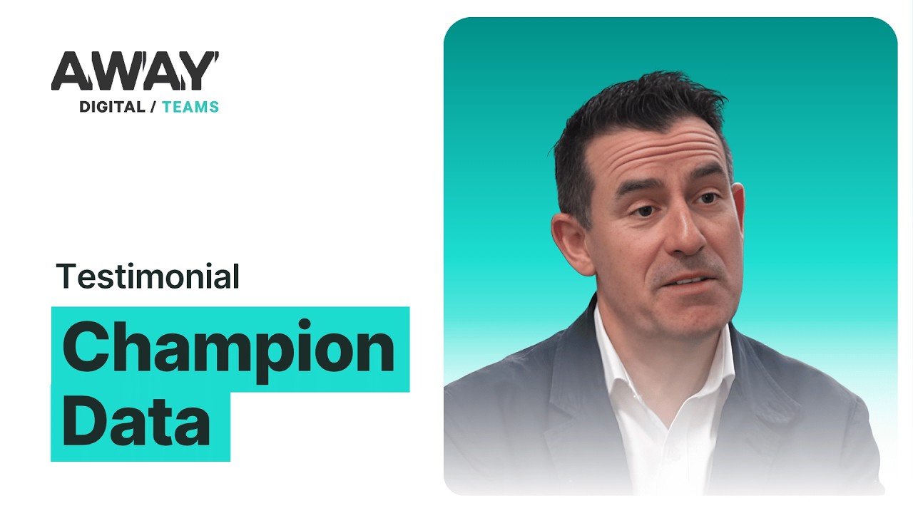 Play the Champion Data video testimonial